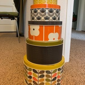 Orla Kiely Cake Tins (Set of 5)